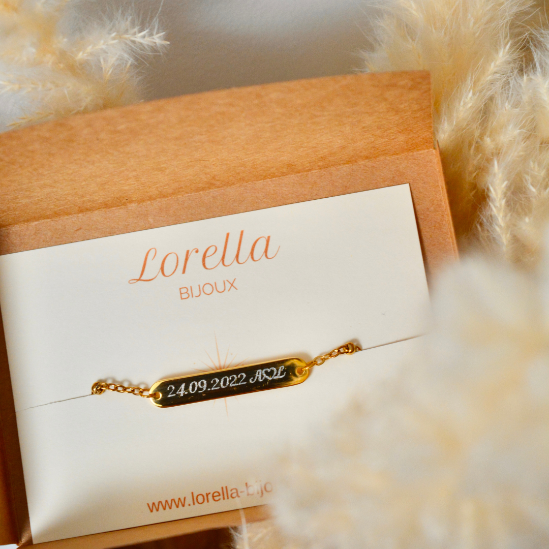 Bracelet personnalisé gravé Nessa