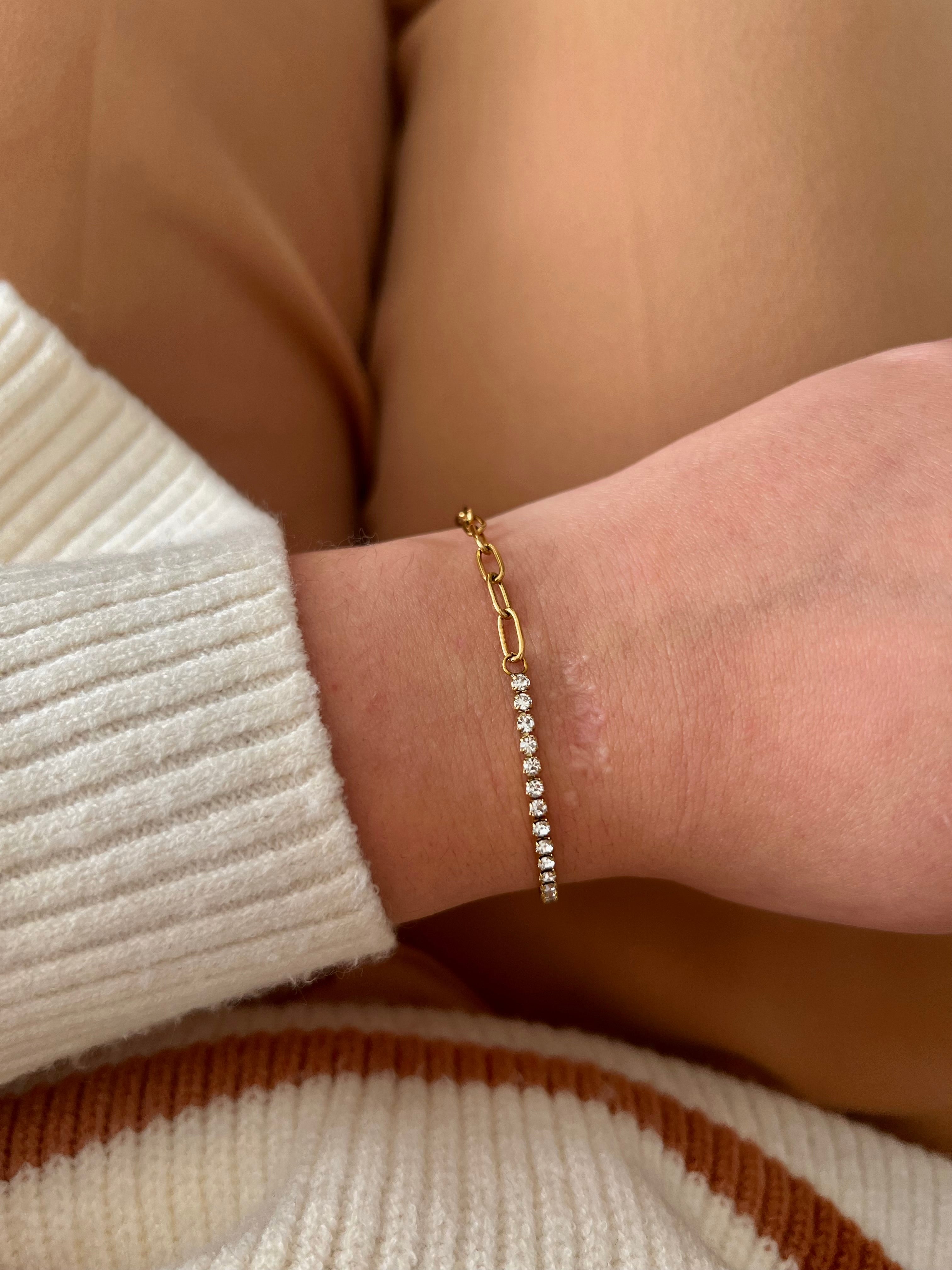 Bracelet Mira argenté