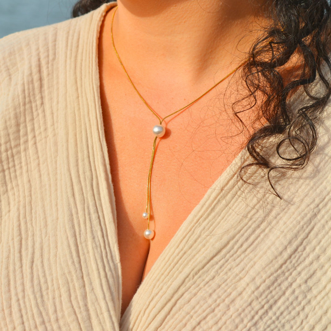 Collier Katerina argenté