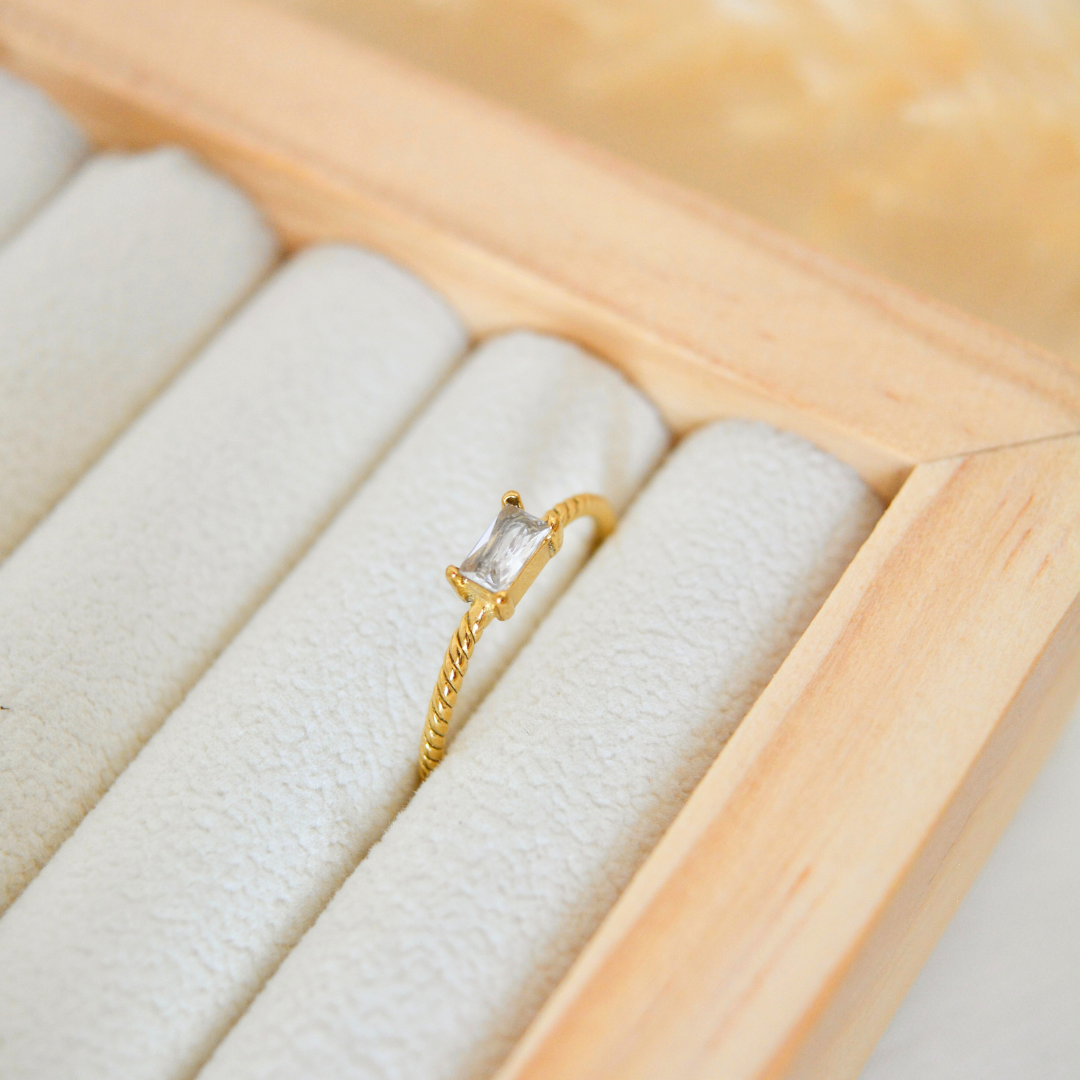 Bague Shana argentée