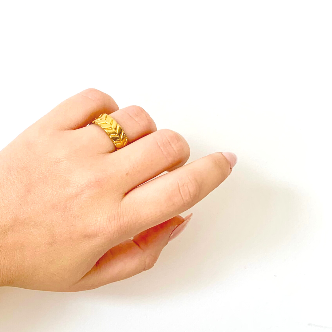 Bague Jena dorée