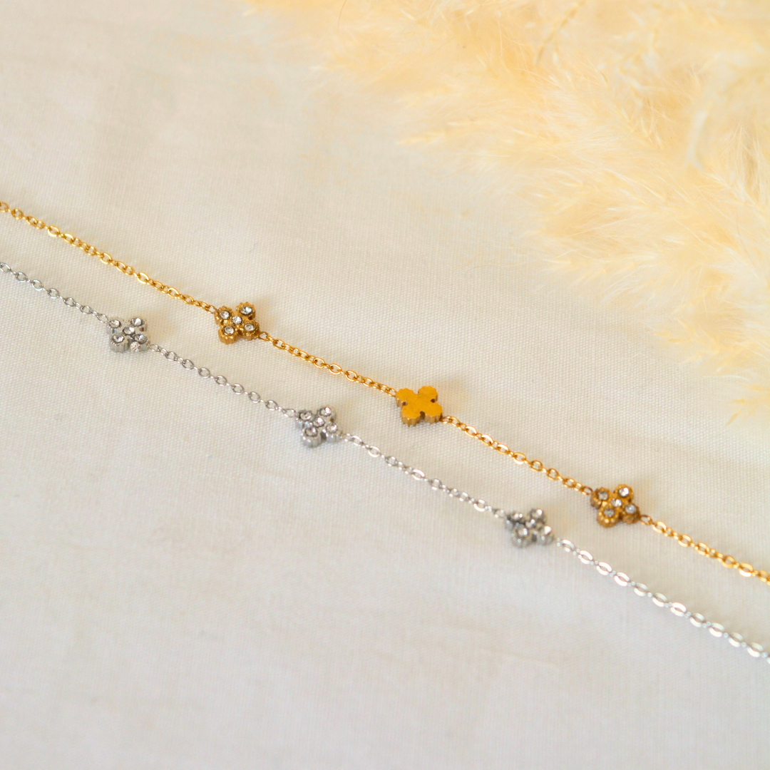 Bracelet Fortuna argenté