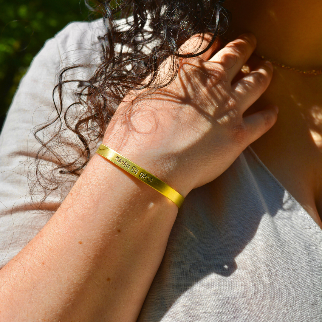 Bracelet jonc personnalisé Roda