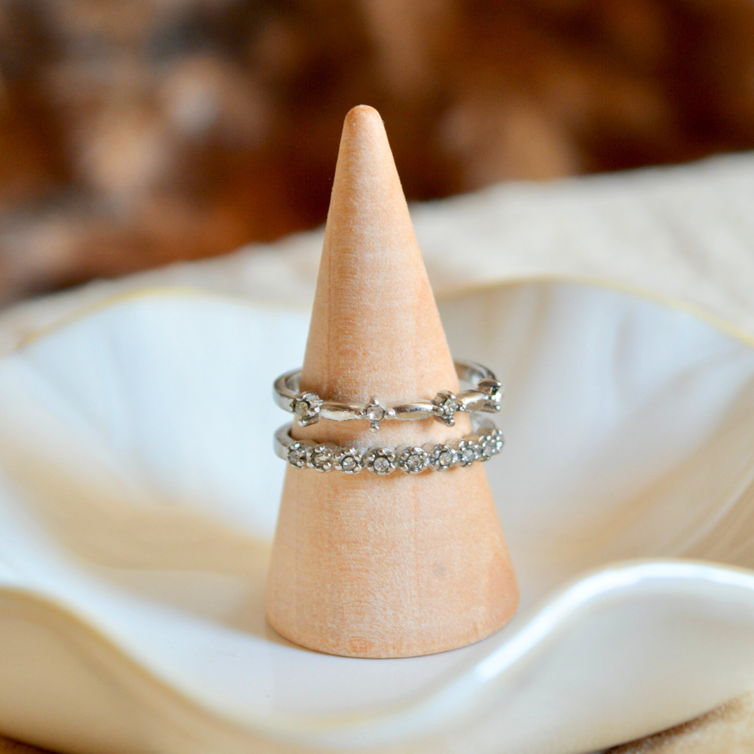 Bague Bella argentée