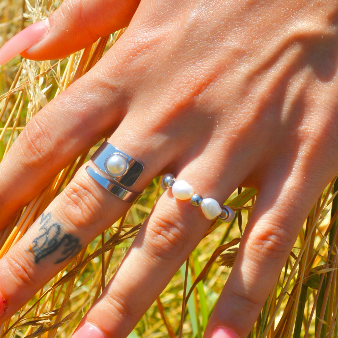 Bague Gina argentée