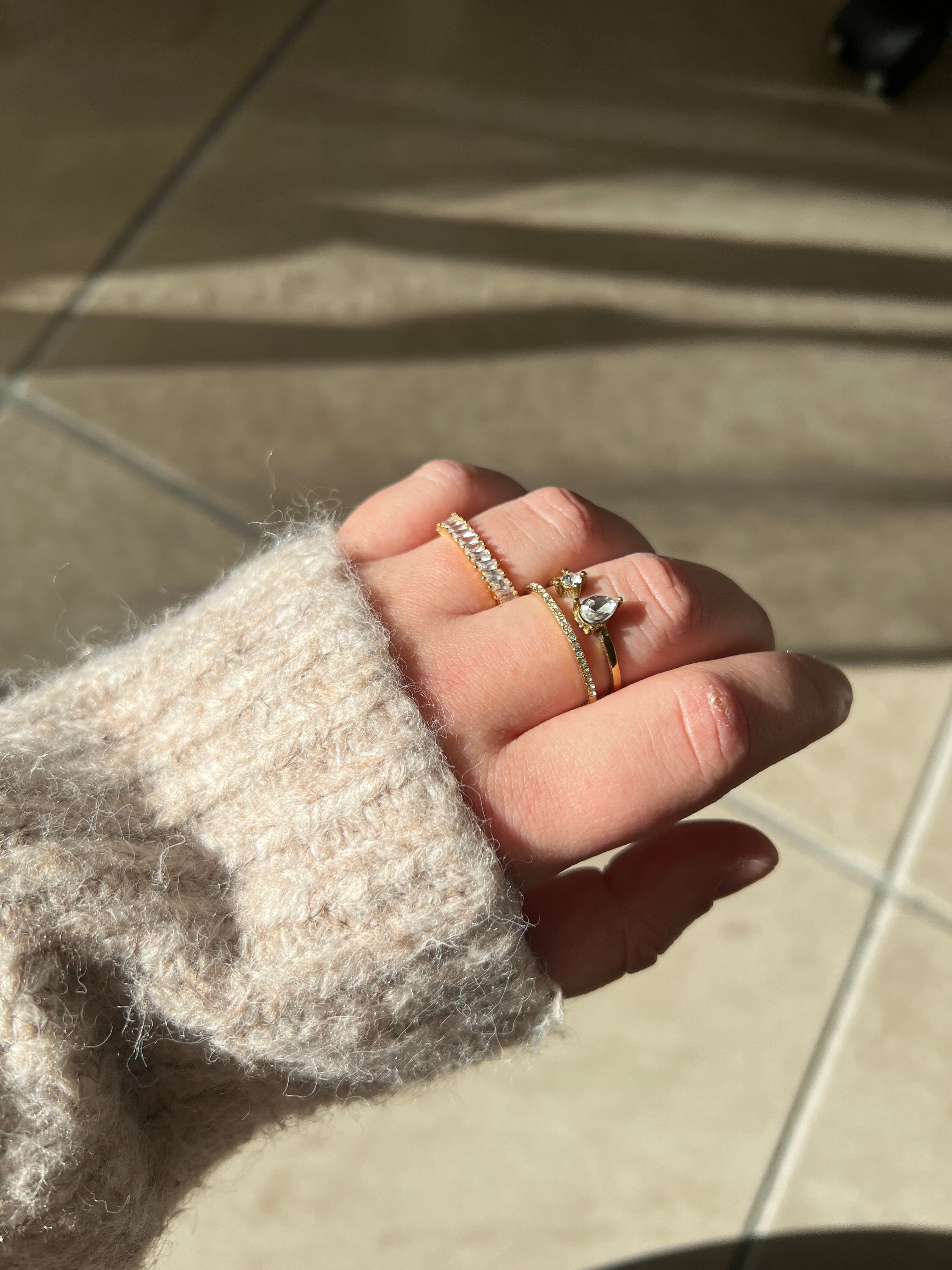 Bague Johana dorée