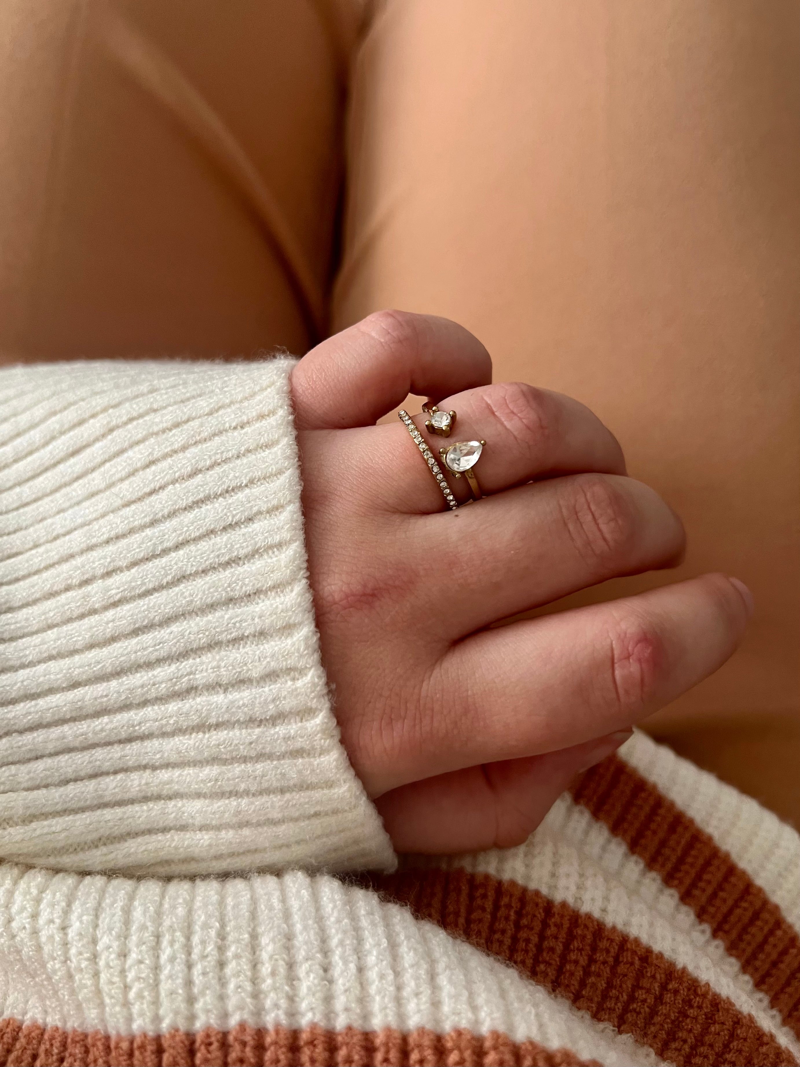Bague Johana dorée