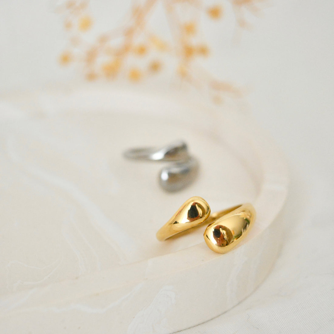 Bague Telma argentée