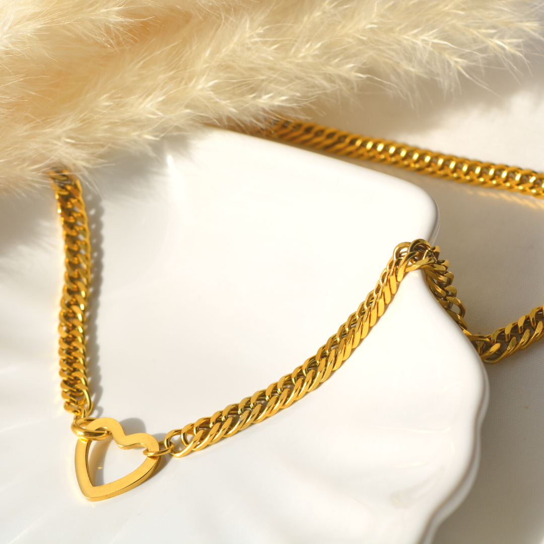 Collier Ana argenté