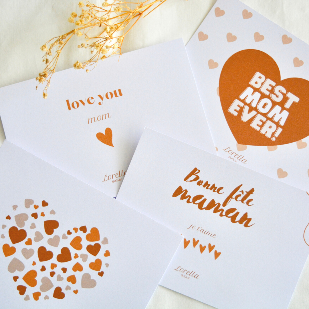 Carte "Best mom ever"