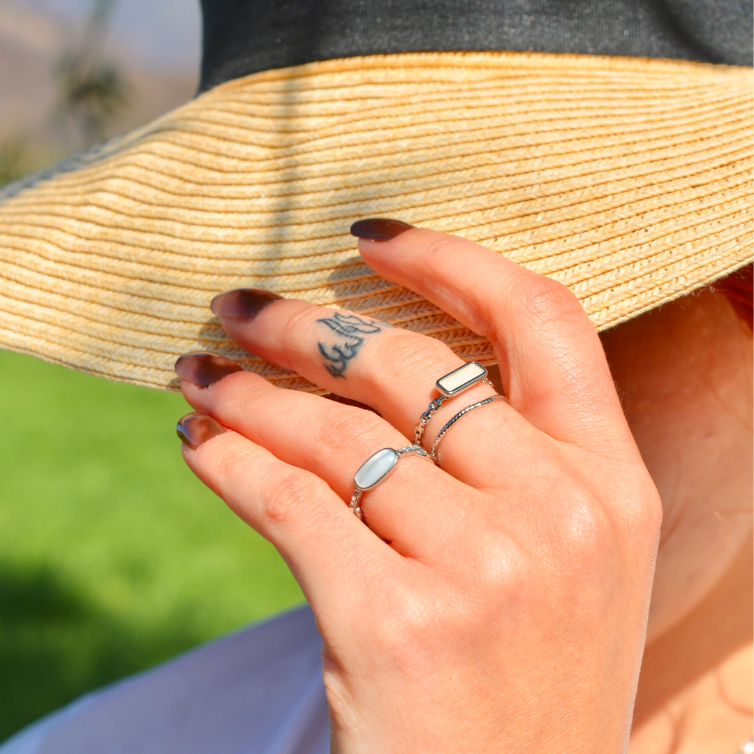 Bague Lolita argentée