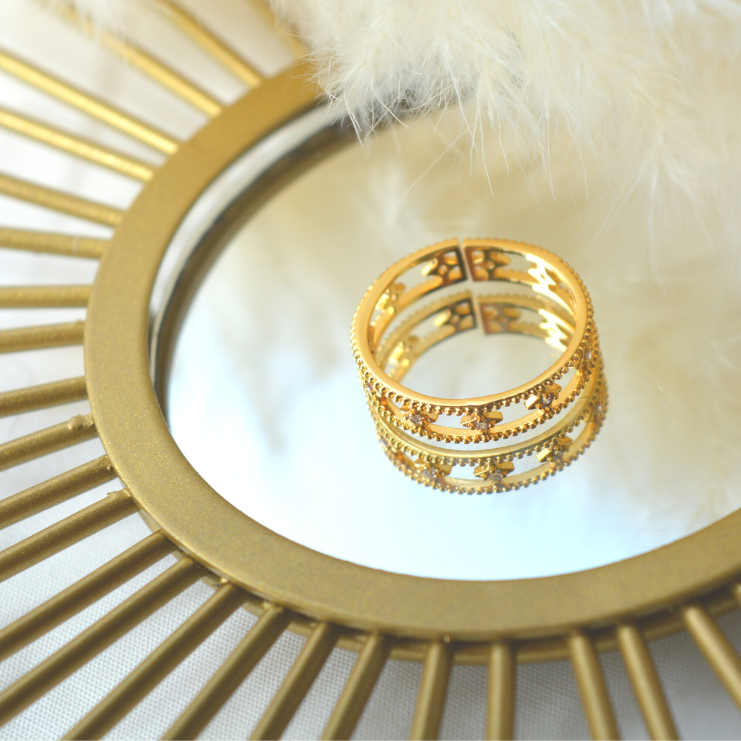 Bague Stella argentée