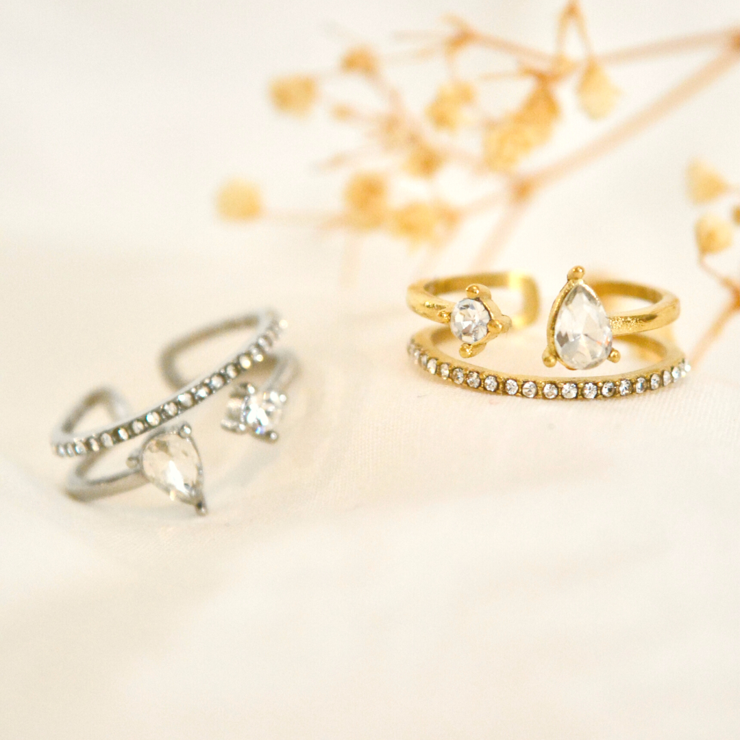 Bague Johana dorée