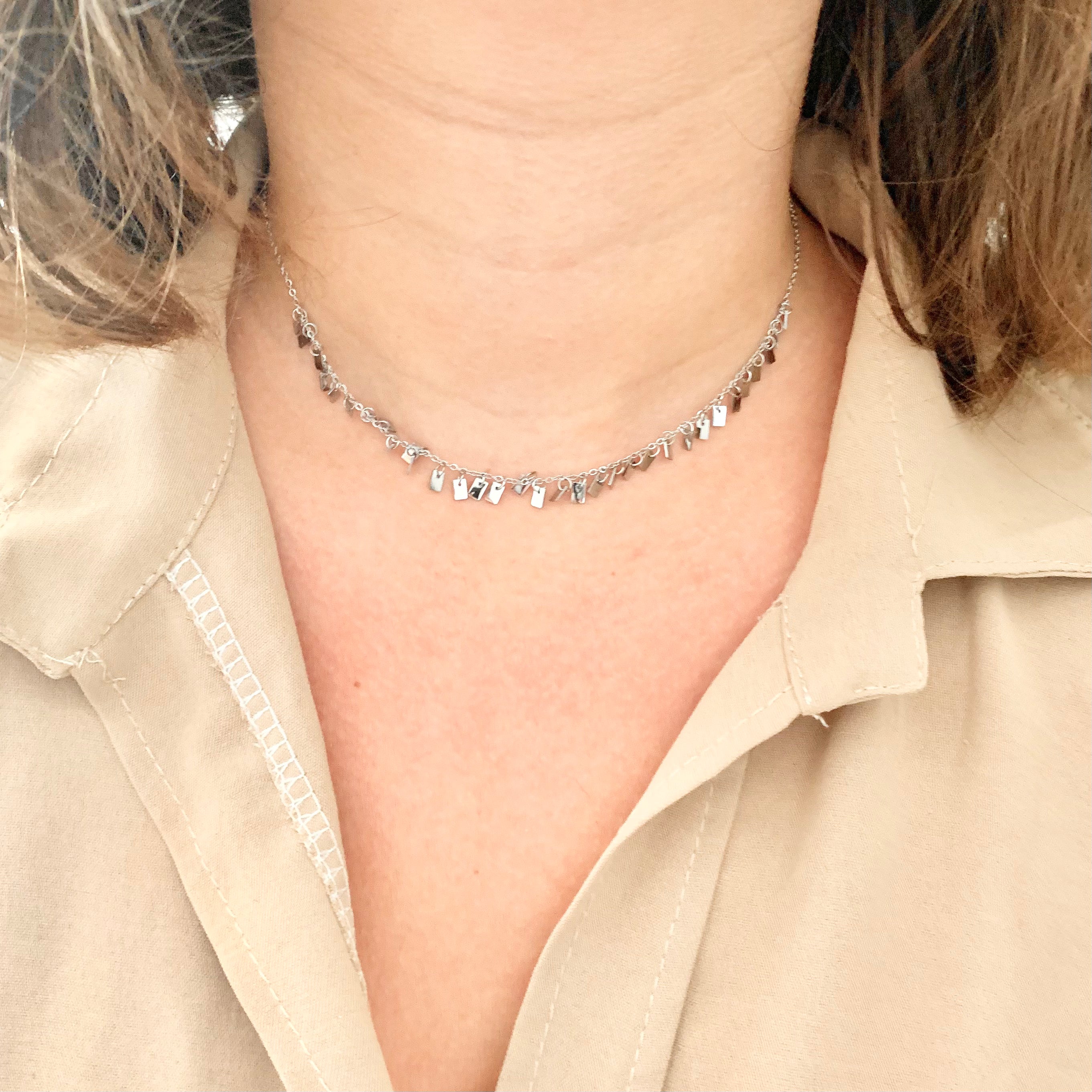 Collier Alicia argenté