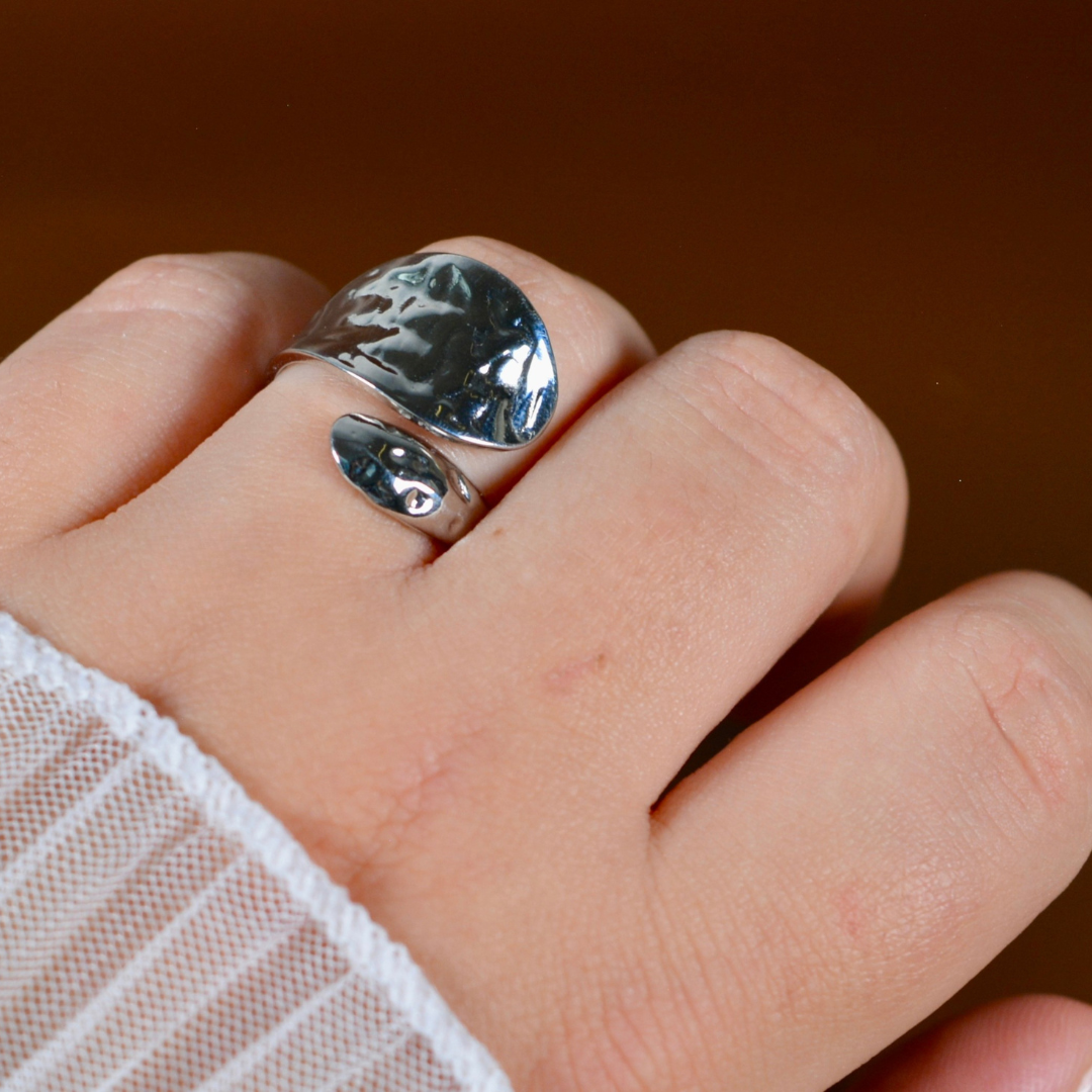 Bague Maella argentée