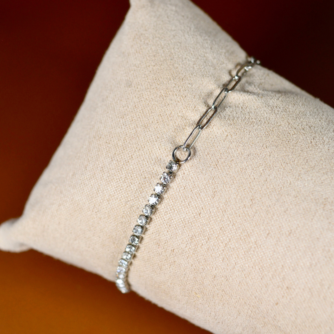 Bracelet Mira argenté