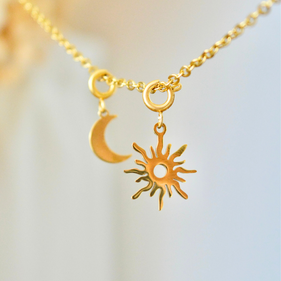 Charm lune et soleil