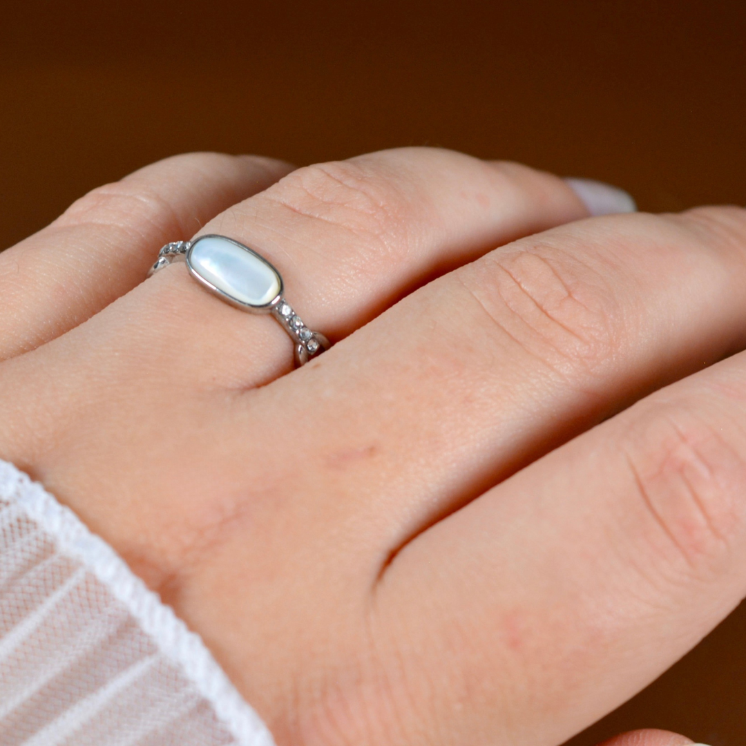 Bague Lolita argentée