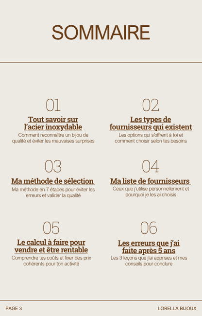 Guide pour trouver des fournisseurs