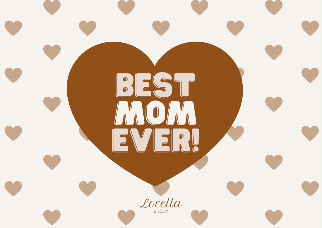 Carte &quot;Best mom ever&quot;