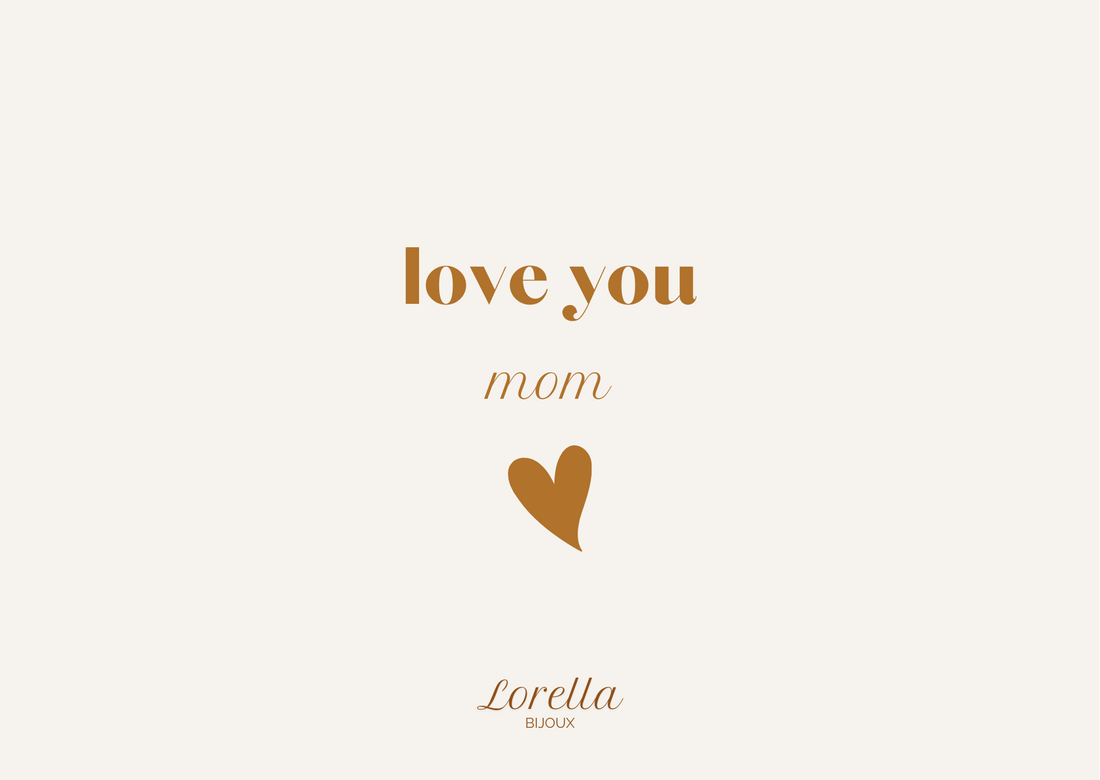 Carte "love you mom"