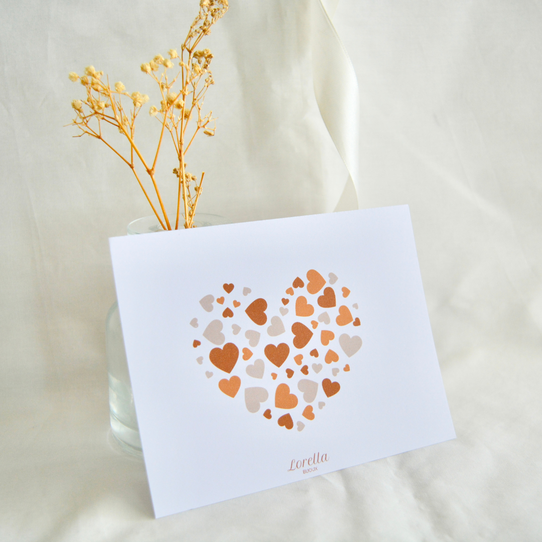 Carte &quot;coeur&quot;